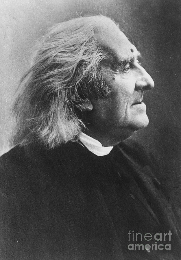 Franz Liszt Photograph by Granger
