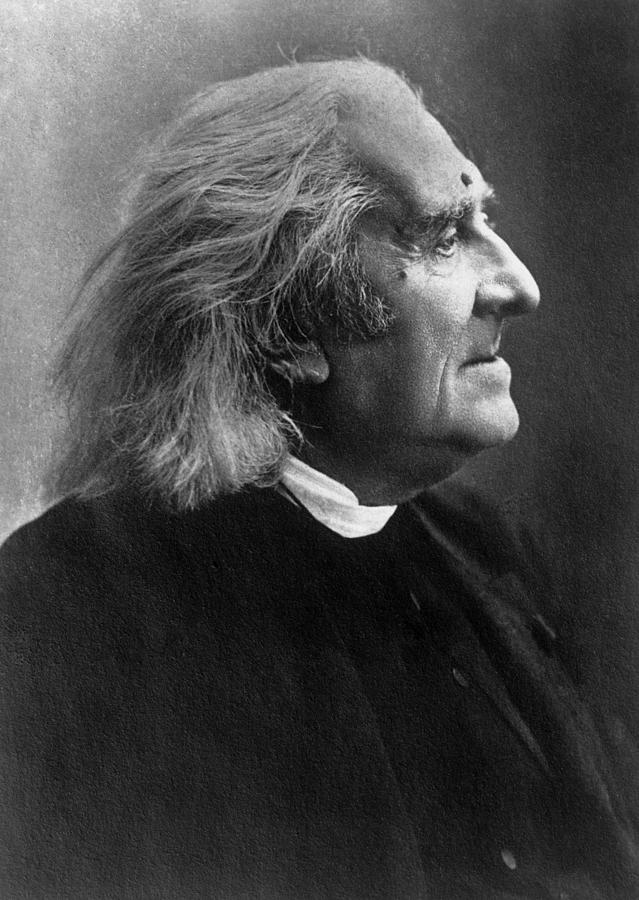 Franz Liszt Profile Picture Photograph by War Is Hell Store