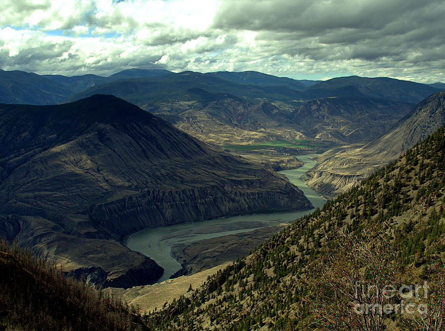 Fraser River Photograph by Roland Stanke