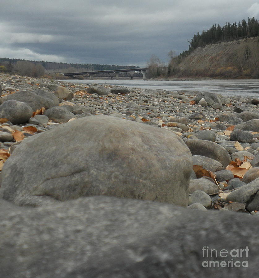 Fraser River Photograph by Vivian Martin