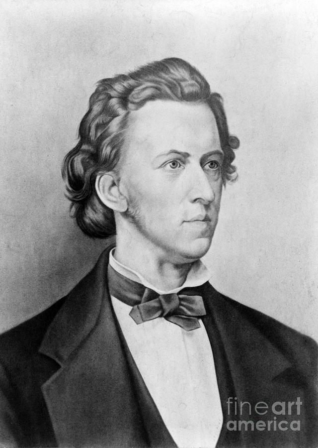 Frdric Chopin, Polish Composer Photograph by Science Source