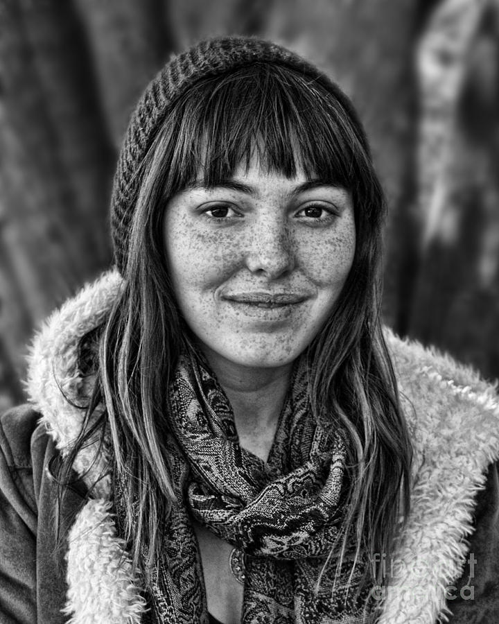 Freckle Faced Beauty Smile  Photograph by Jim Fitzpatrick