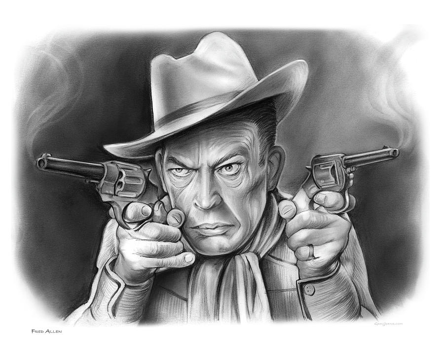 Fred Allen Drawing