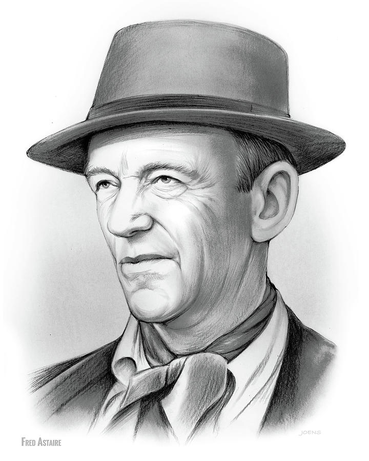 Fred Astaire Drawing