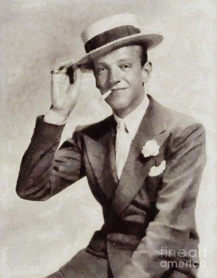 Fred Astaire, Hollywood Legend Painting