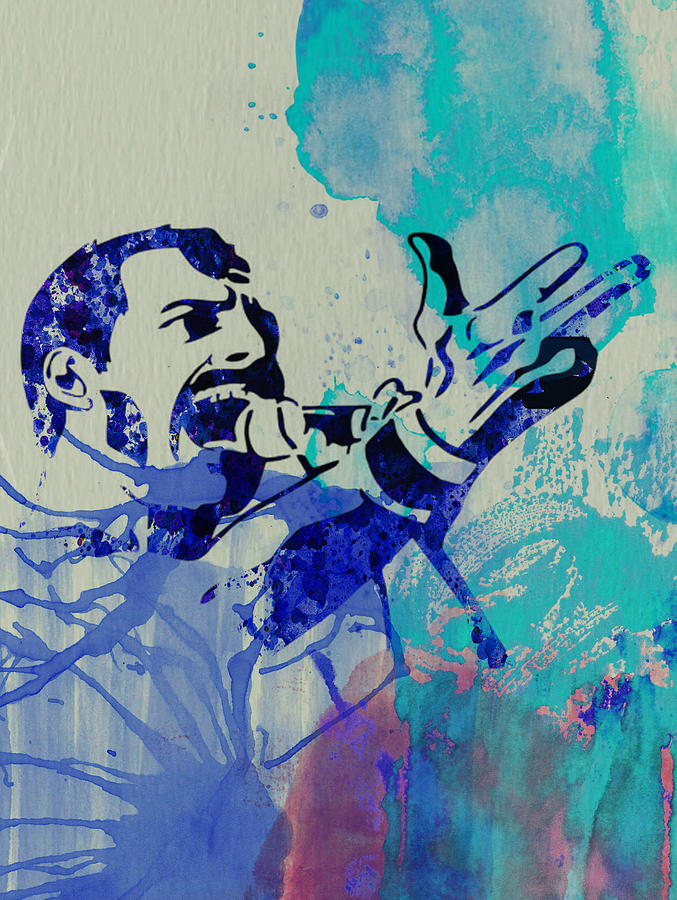 Freddie Mercury Queen Painting by Naxart Studio