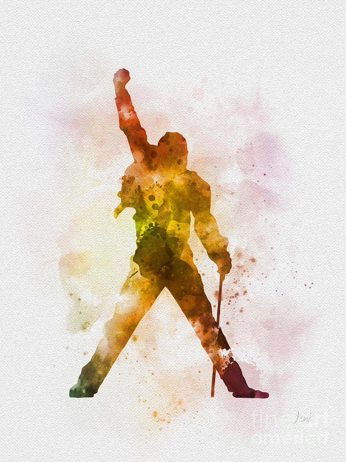Freddie Mercury Mixed Media - Freddie Mercury by My Inspiration