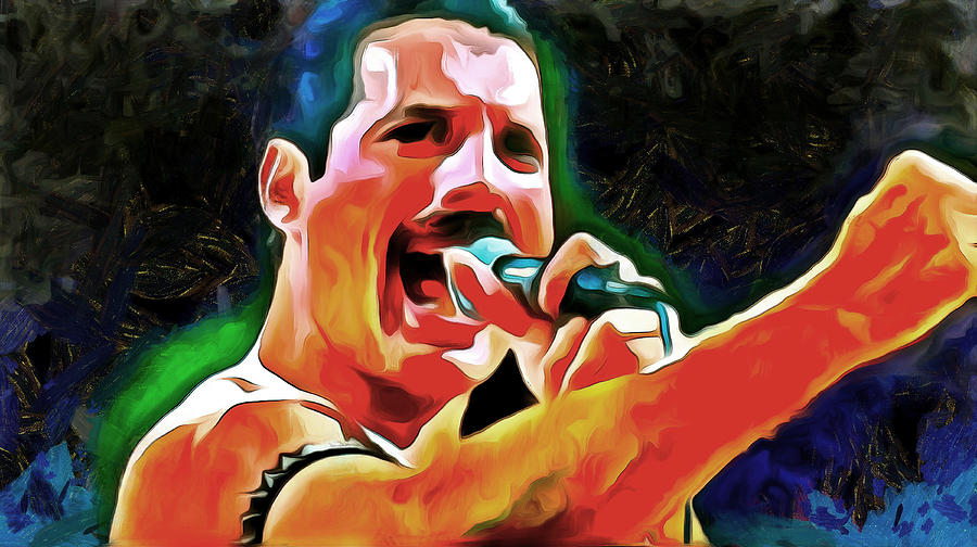 Freddie Mercury Digital Art
