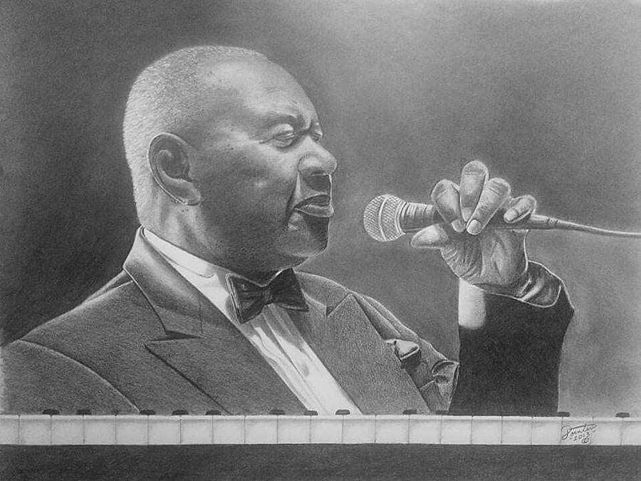 Freddy Cole Drawing by Clarence Pointer