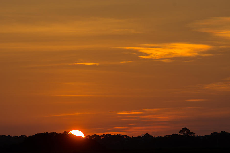 Frederica Marsh Golden Hour Sunrise Photograph by Chris Bordeleau