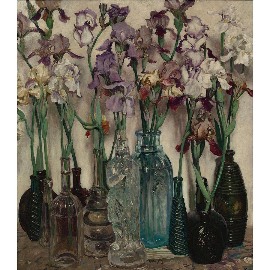 Flower Painting - Frederick Judd Waugh 1861 1940 RUM ROW by Frederick Judd Waugh Flower Painting - Frederick Judd Waugh 1861 1940 RUM ROW by Frederick Judd Waugh
