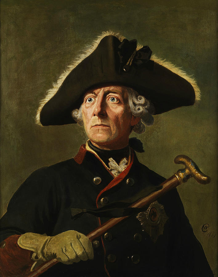 Vintage Painting - Frederick the Great by War Is Hell Store