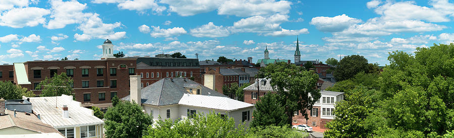 Fredericksburg Photograph - Fredericksburg Roof Tops by Arthur English Fredericksburg Photograph - Fredericksburg Roof Tops by Arthur English