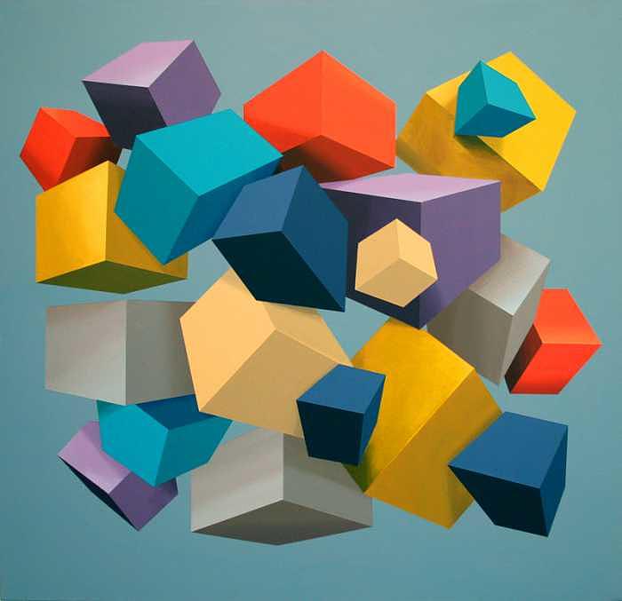 Free Fall Painting by Marston A Jaquis Free Fall Painting by Marston A Jaquis