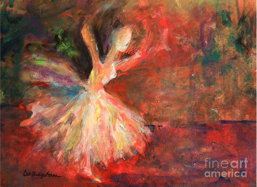 Ballet Painting - Free to be Me by Deb Magelssen