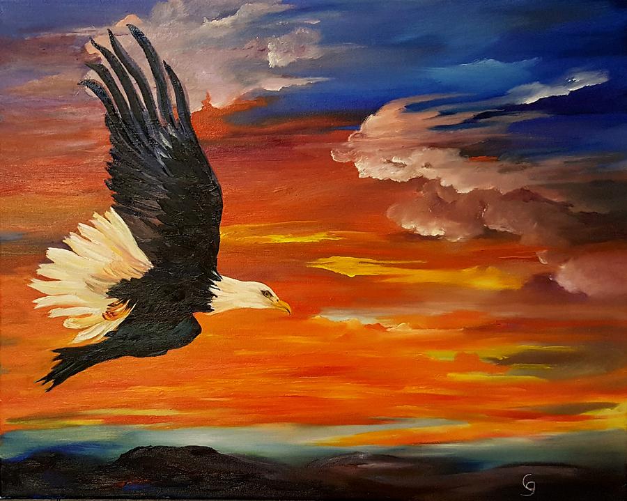 Freedom        108 Painting by Cheryl Nancy Ann Gordon