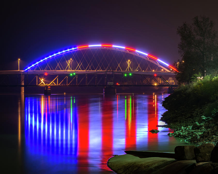 Freedom Bridge Photograph by Mark McDaniel - Fine Art America