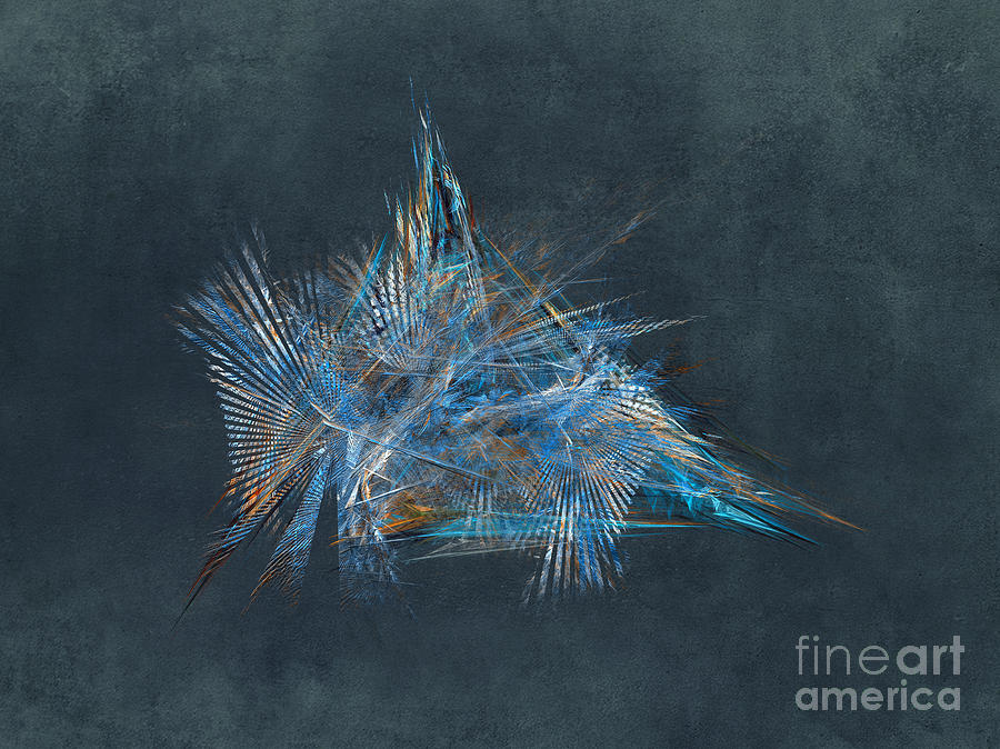 Freedom Fractal Abstract Art Digital Art by Justyna Jaszke JBJart