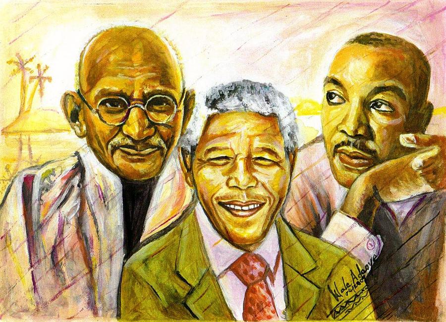 Freedom Hero Painting by Wale Adeoye