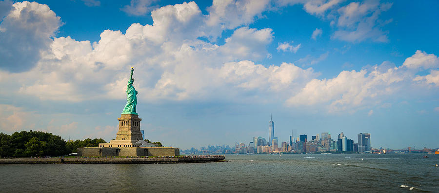 New York City Photograph - Freedom Lady by Sunman Studios