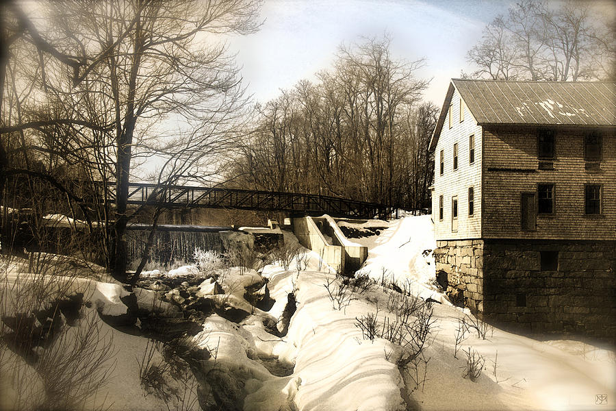 Freedom Mill Stream Photograph by John Meader