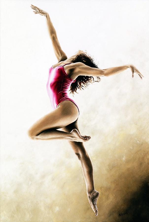 Dancer Painting - Freedom by Richard Young