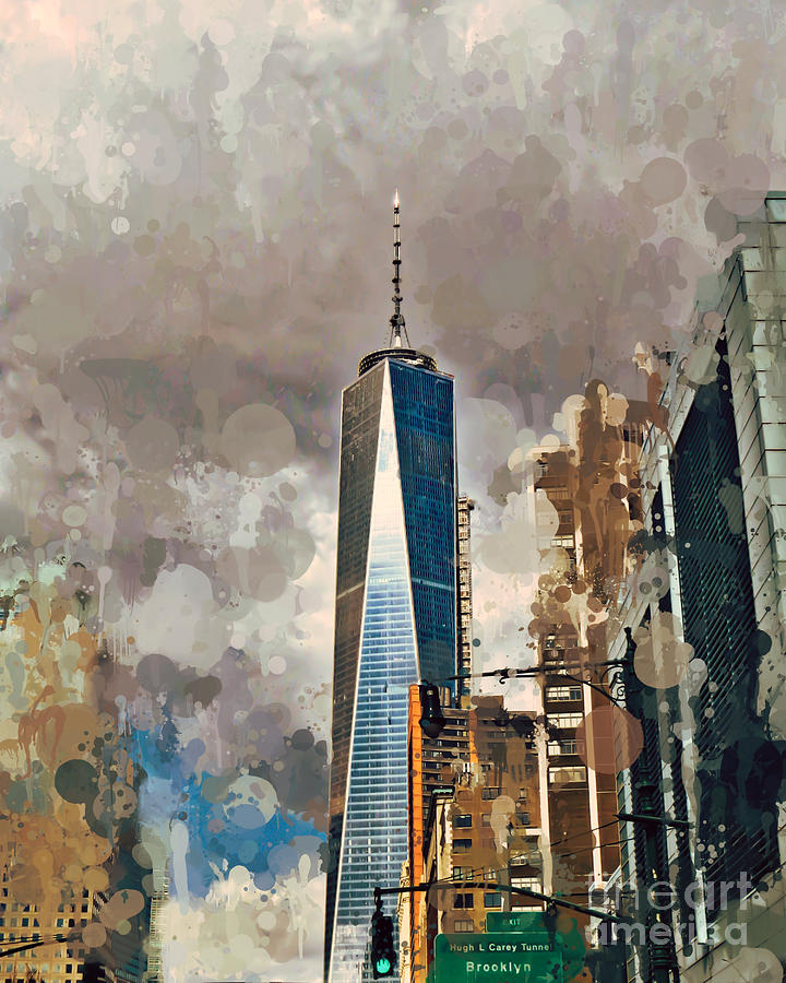 Freedom Tower Art Photograph by Kerri Farley