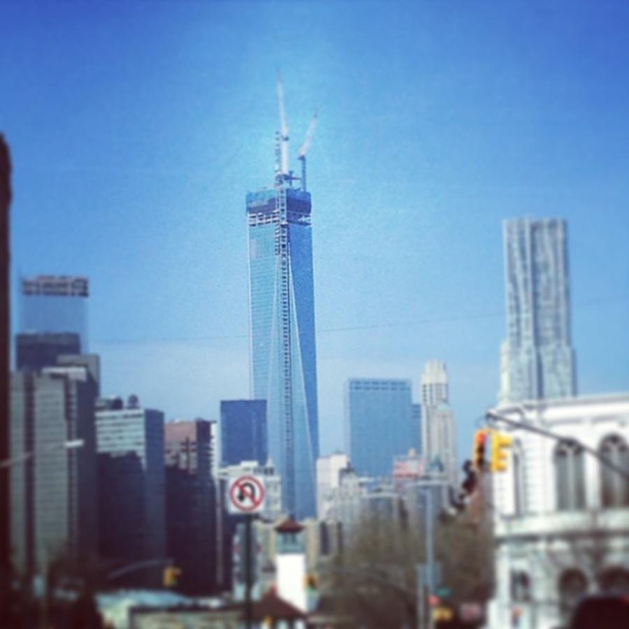 Architecture Photograph - Freedom Tower From Brooklyn by Brianna Kilgore
