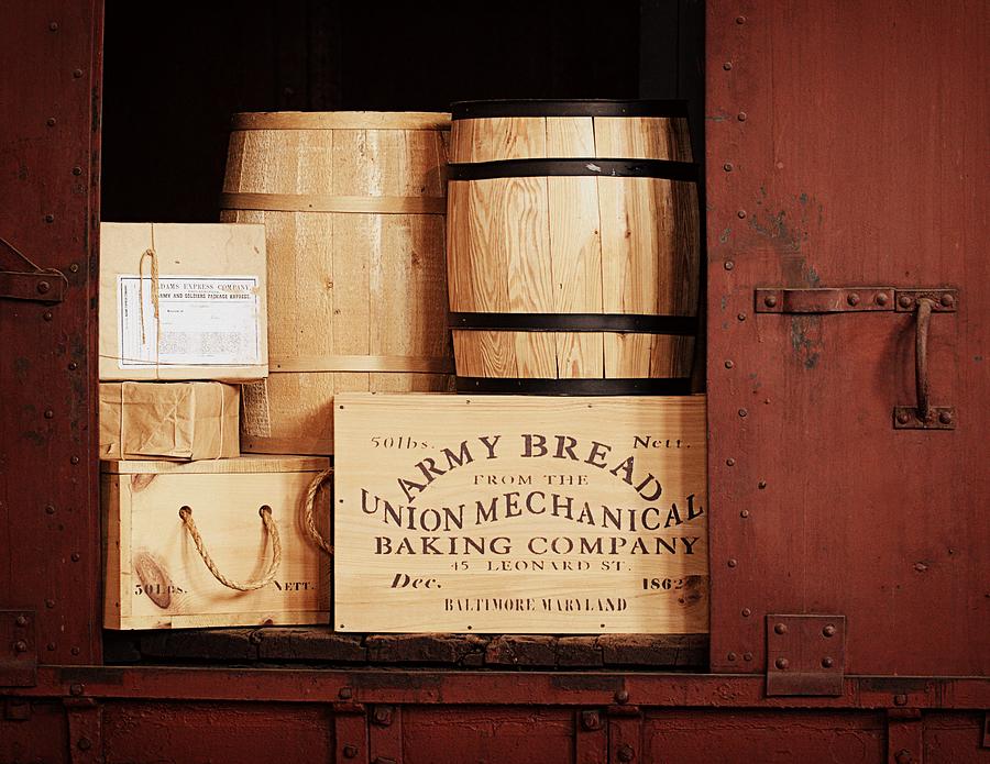 Barrels and Crates Photograph by Joseph Skompski