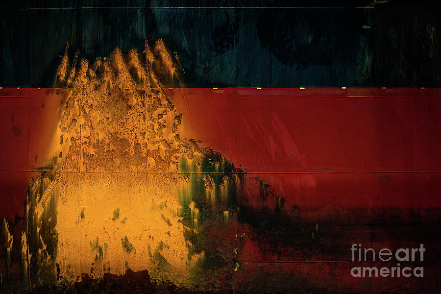 Abstract Photograph - Freighter Rust by Doug Sturgess