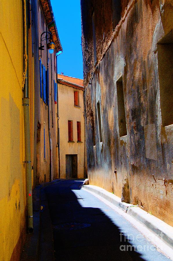 Mediterranean Photograph - French Alley by Daniela White