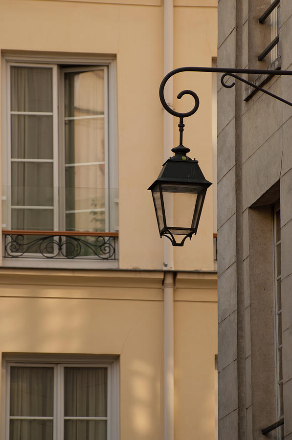 French Alley Lantern Photograph by Jani Freimann