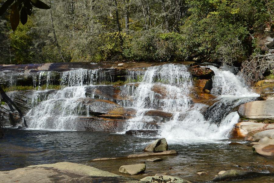 French Broad River Falls - Living Waters NC Photograph by Roy Erickson ...