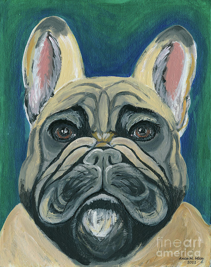 French Bulldog Painting by Ania M Milo