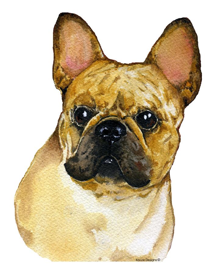 French Bulldog, Frenchie Painting