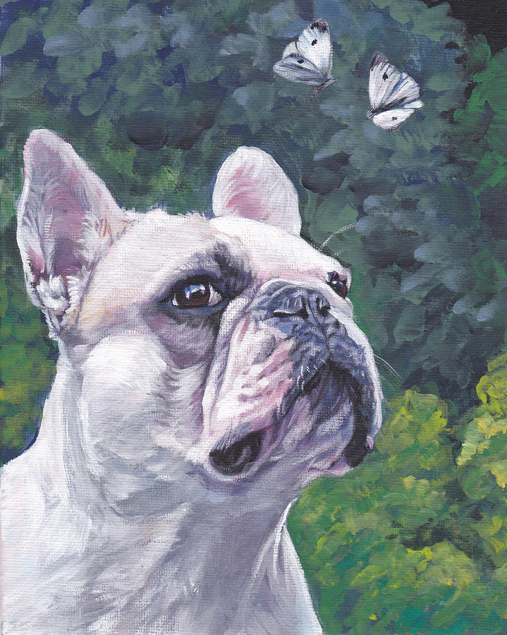 French Bulldog Painting by Lee Ann Shepard
