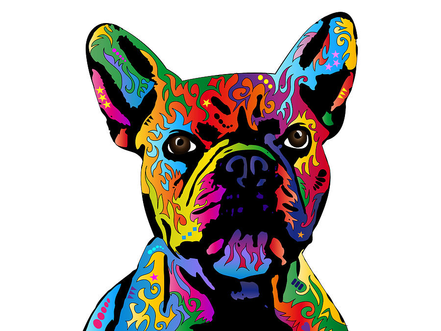 French Bulldog Digital Art by Michael Tompsett