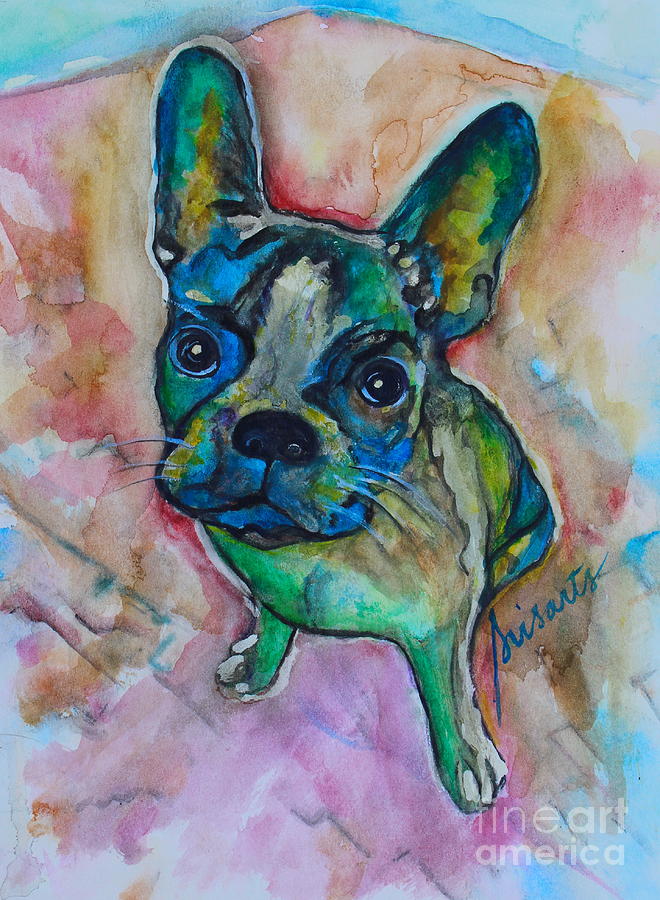 French Bulldog Painting by Pristine Cartera Turkus