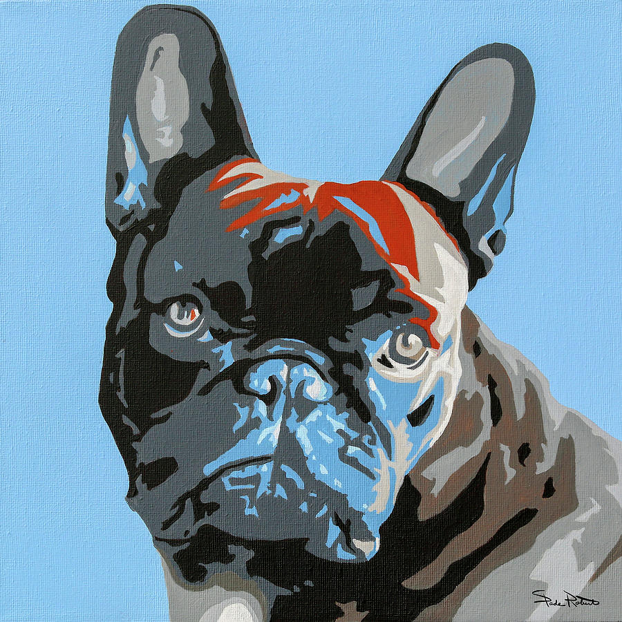 Dog Painting - French Bulldog by Slade Roberts