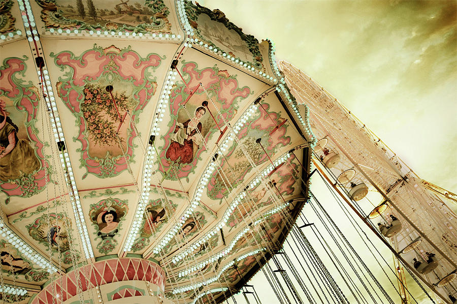 French Carousel Photograph by Priscilla Huber