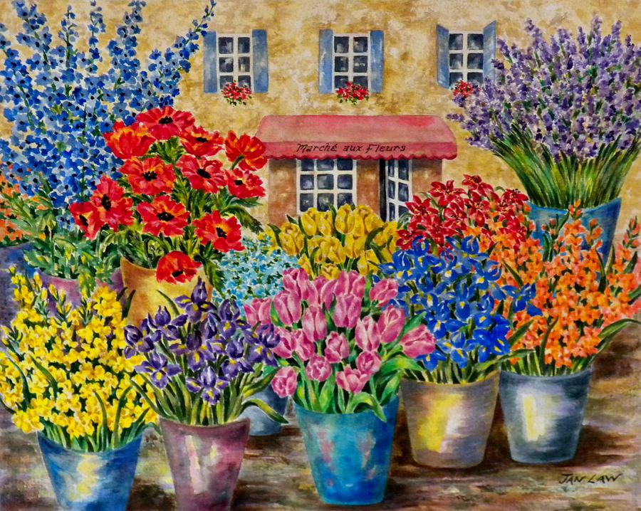 French Country Painting by Jan Law