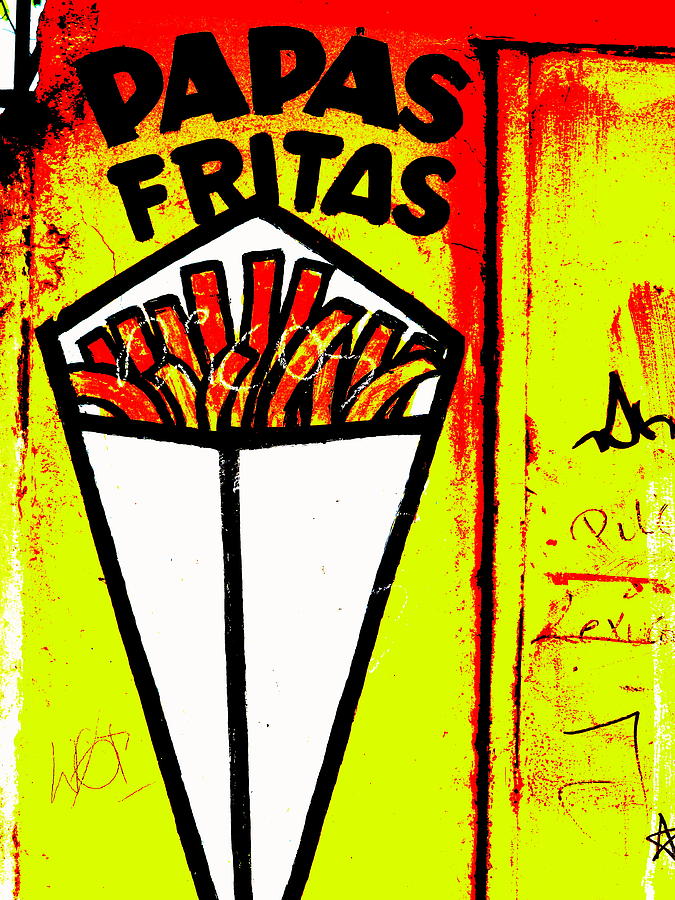 French Fries Santiago Style  Photograph by Funkpix Photo Hunter