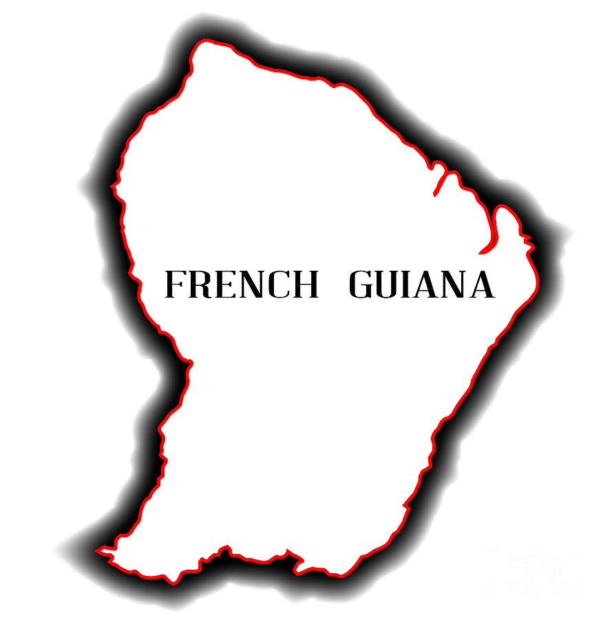 French Guiana Digital Art by Bigalbaloo Stock - Fine Art America