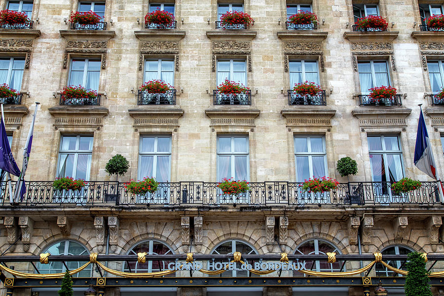 French Hotel Windows Photograph by Georgia Clare