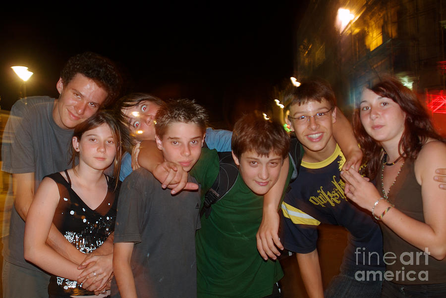 French Kids, Bastille Day Photograph by J Bloomrosen | Fine Art America