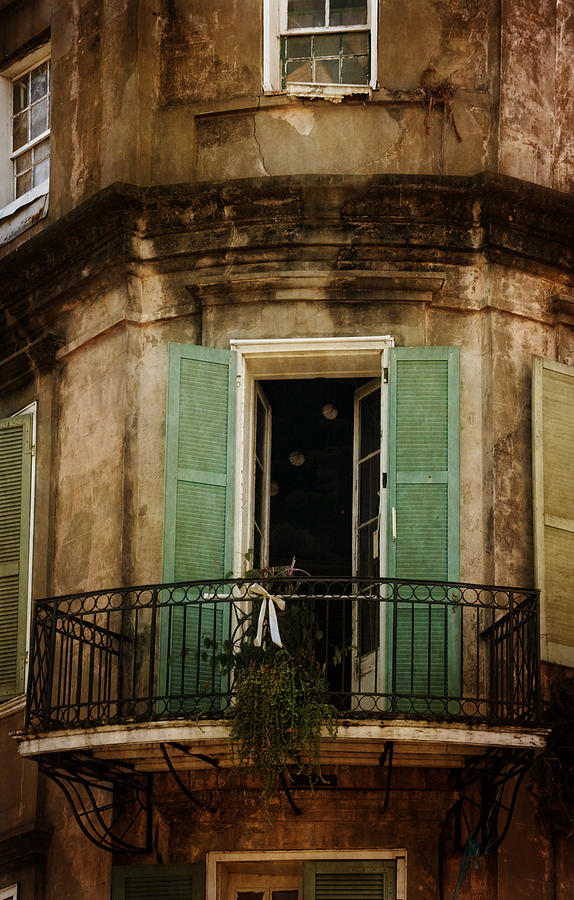 New Orleans Photograph - French Quarter Balcony by Greg and Chrystal Mimbs