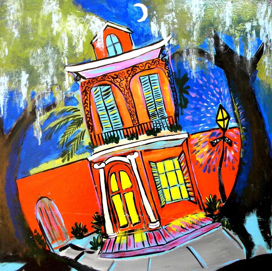 French Quarter House Digital Art by Linda MorganSmith - Fine Art America