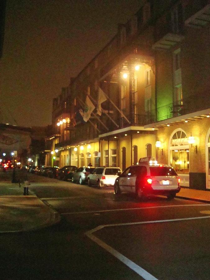 New Orleans Photograph - French Quarter Night by Marie Alvarez