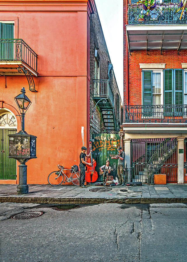 New Orleans Photograph - French Quarter Trio by Steve Harrington