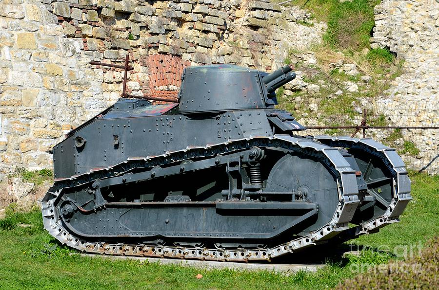 French Renault FT 17 revolutionary light tank Belgrade Military Museum Serbia Photograph by Imran Ahmed